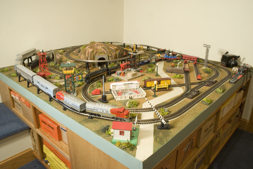 Walt Downer's collection of postwar displays