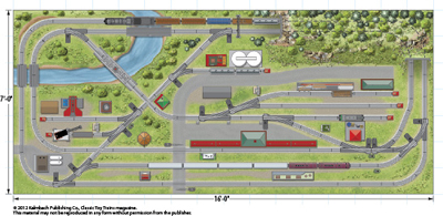track plan drawing