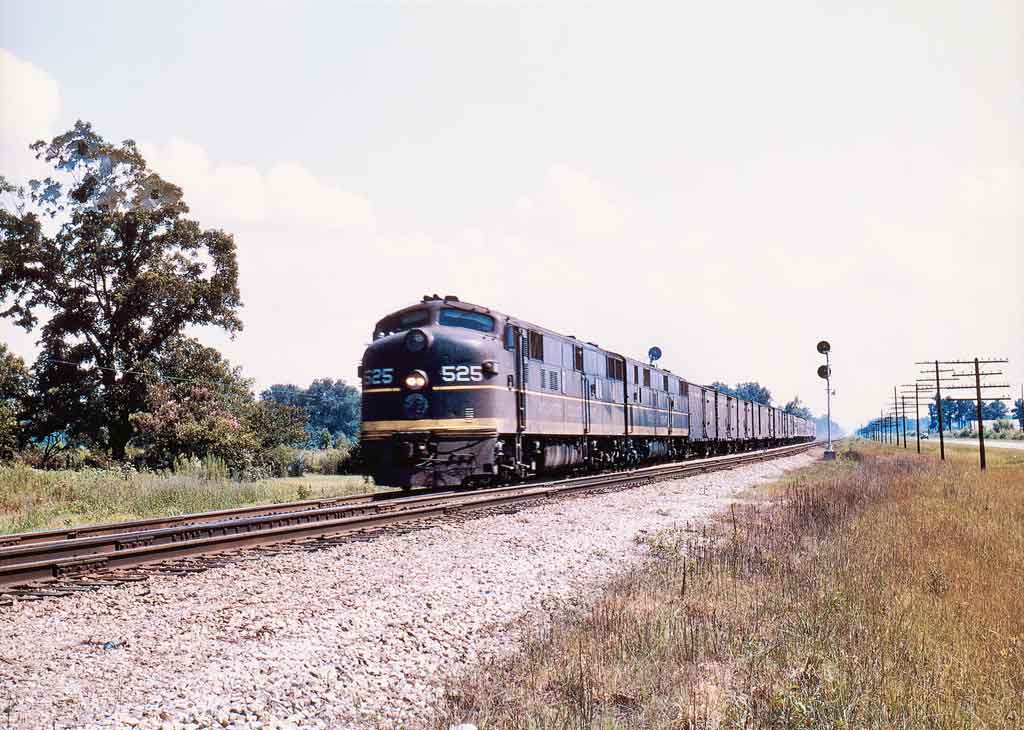a diesel passenger train