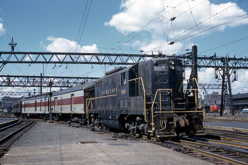 a diesel electric passenger train