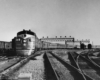 a diesel pulling passenger cars