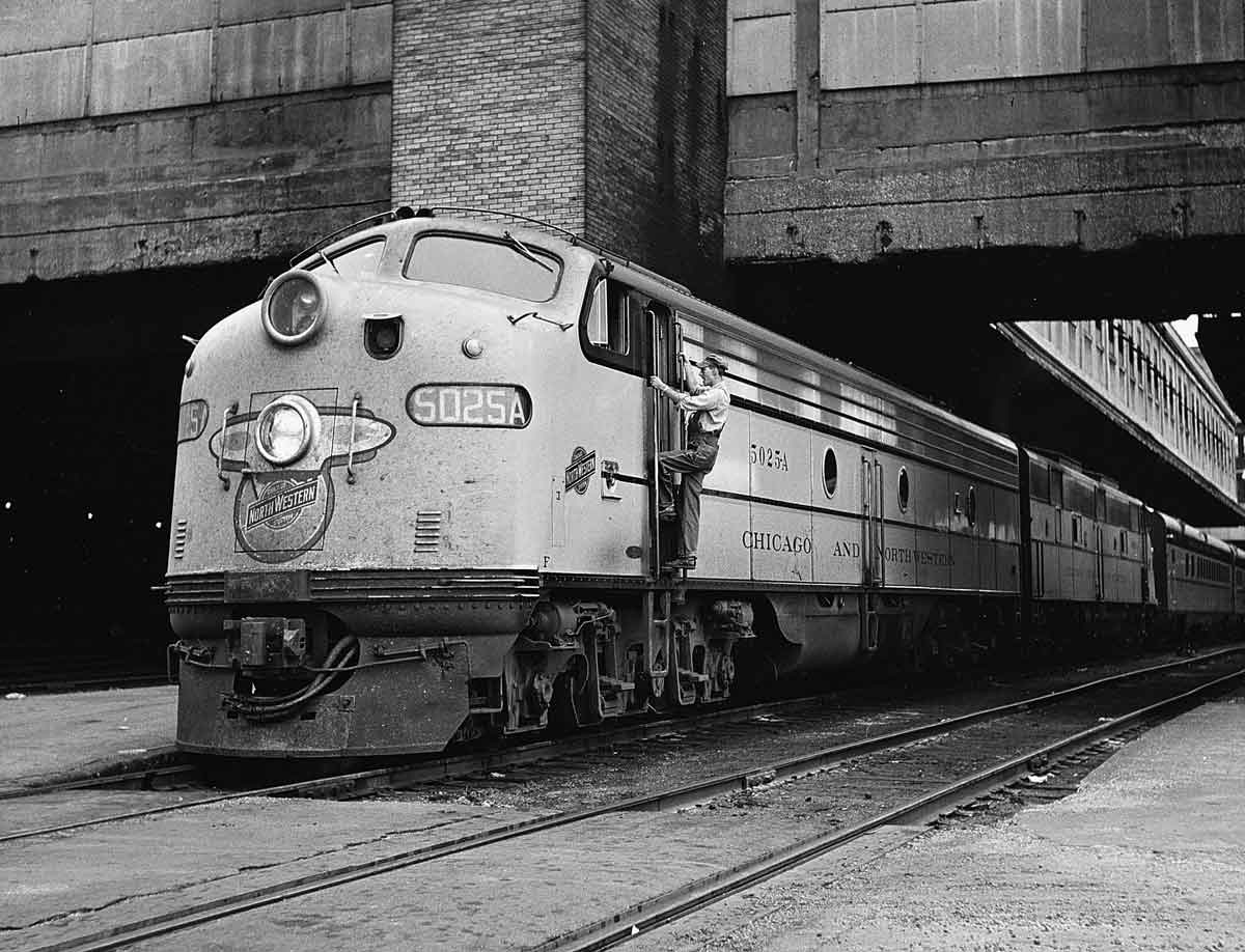 a passenger train