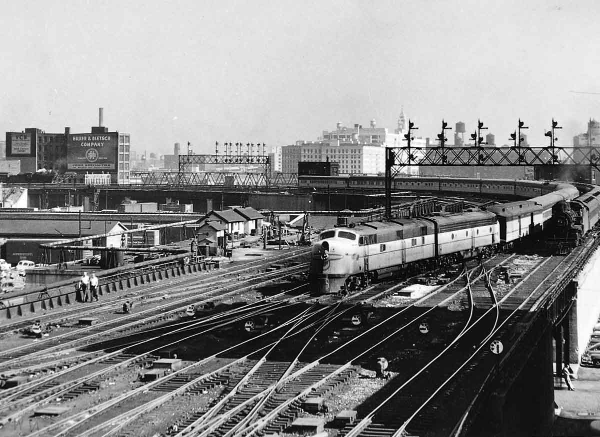 a passenger train