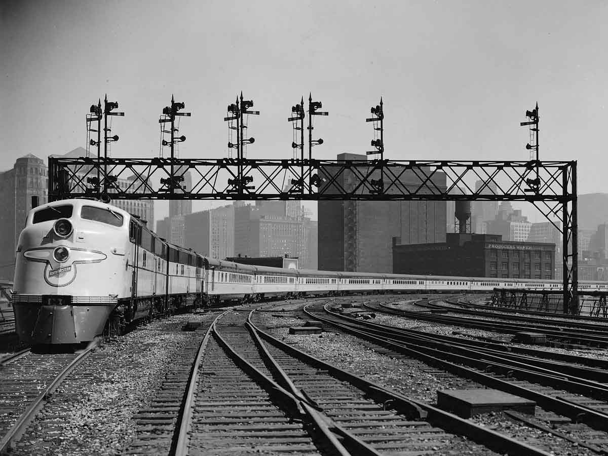 a passenger train