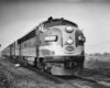 a diesel pulling passenger cars