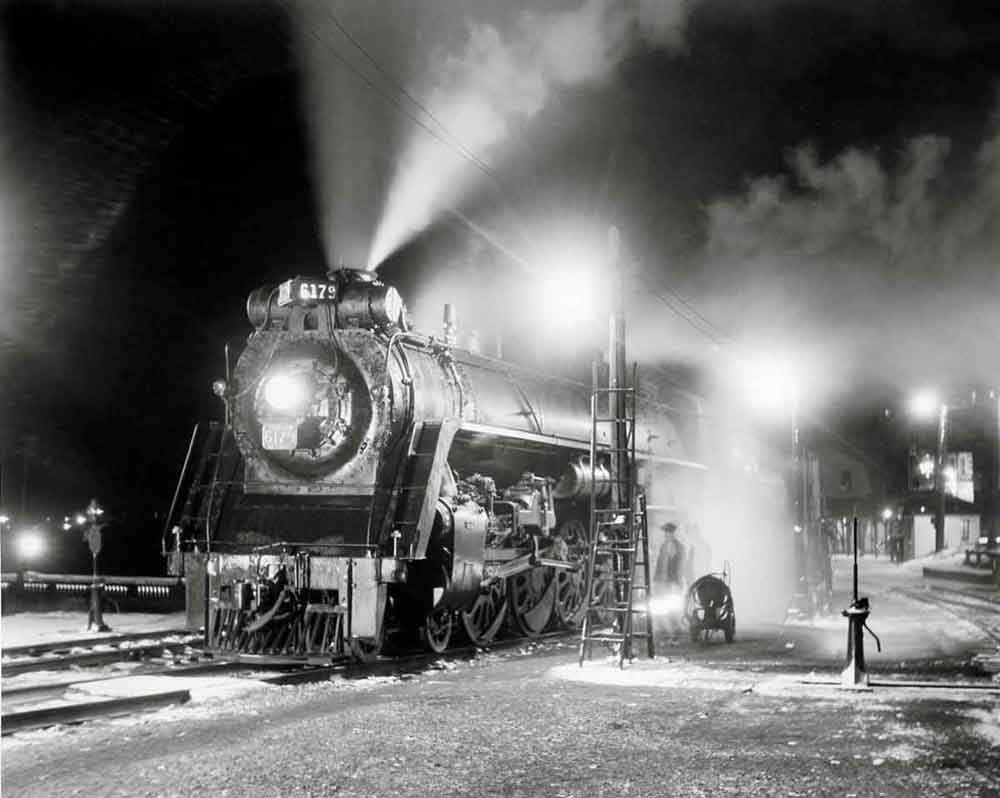 a steam engine