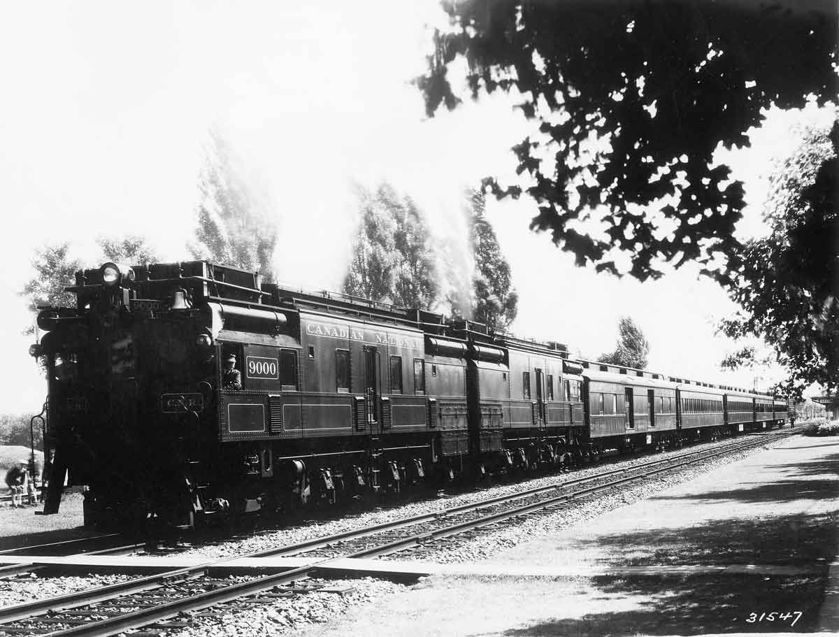 a passenger train