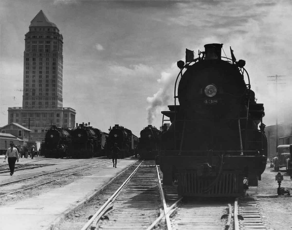 five steam engines