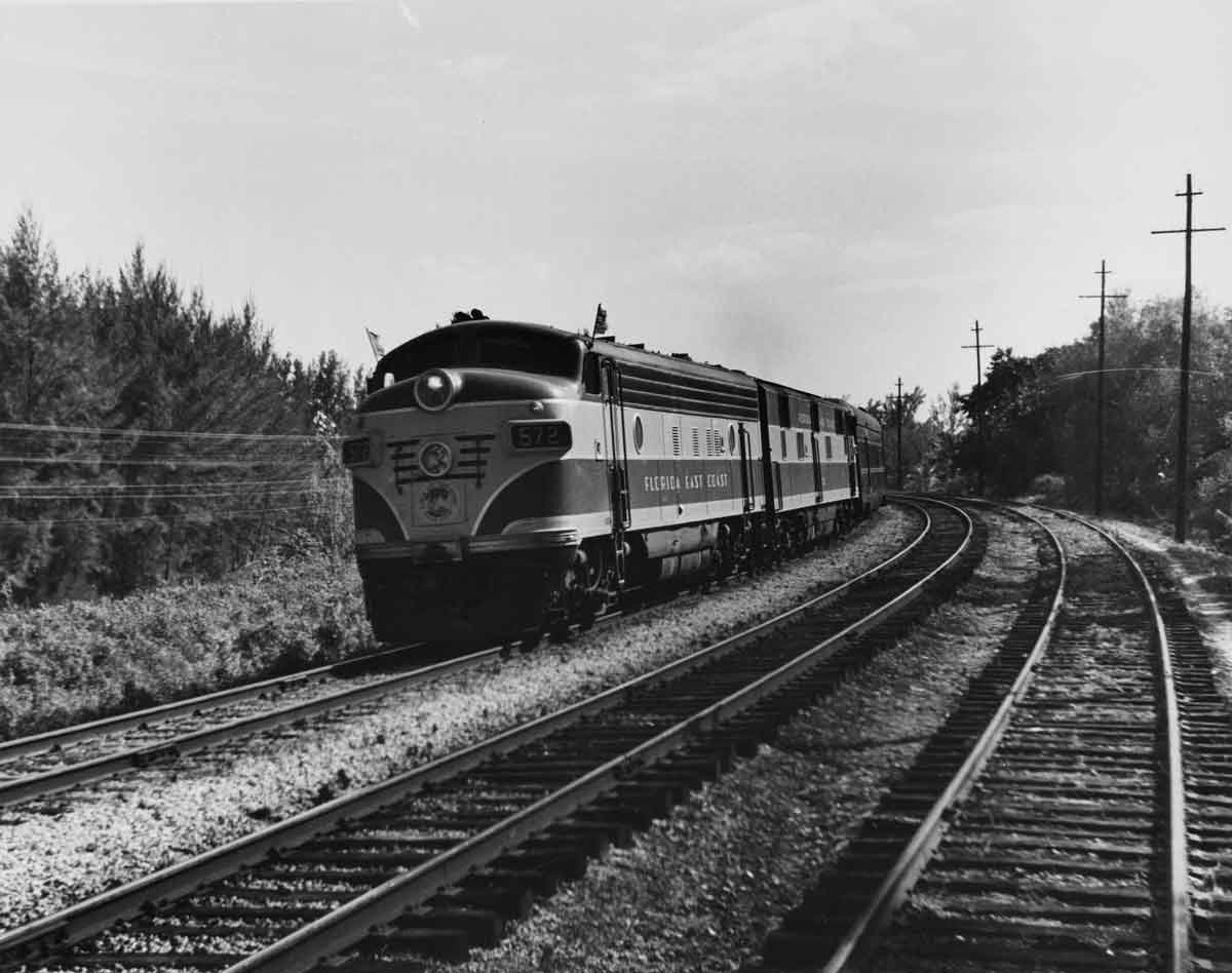 a passenger train