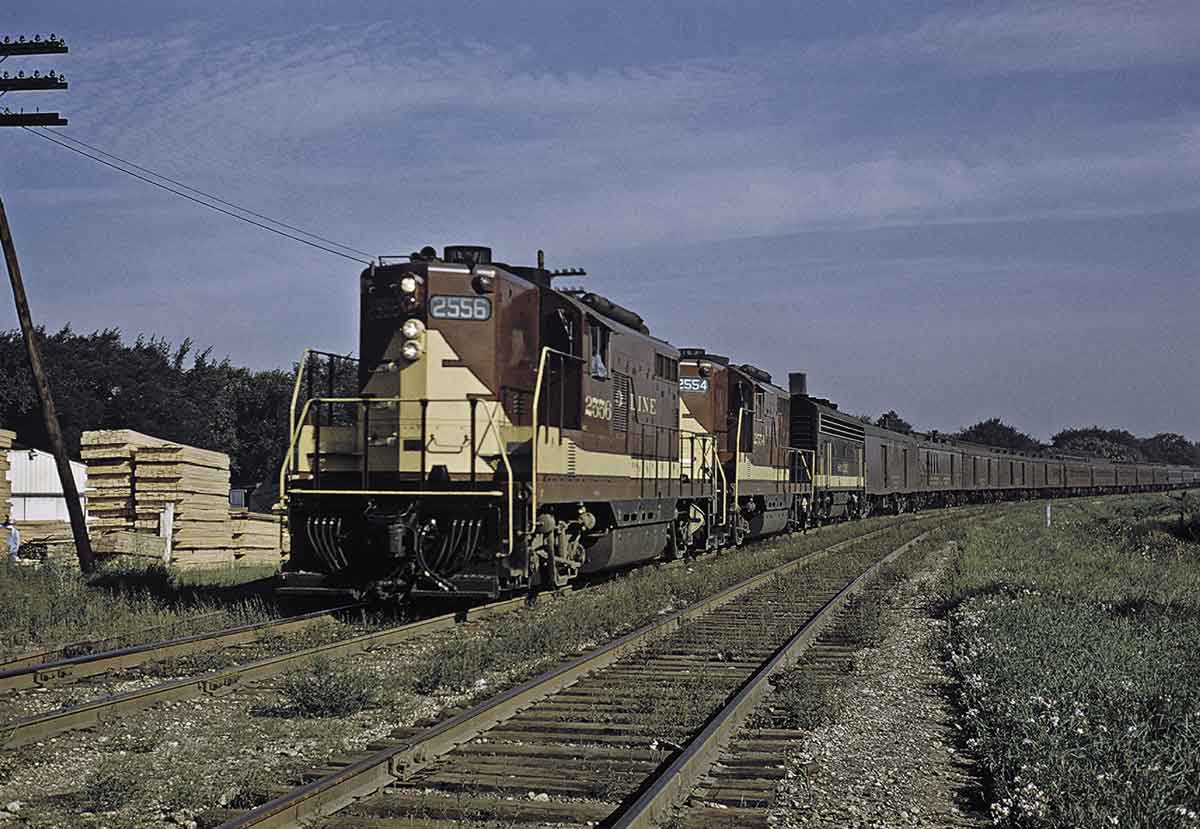 a diesel train