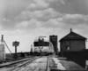 a motor train at a passenger depot