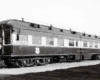Rear of passenger train