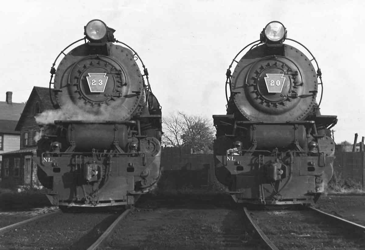 two steam engines