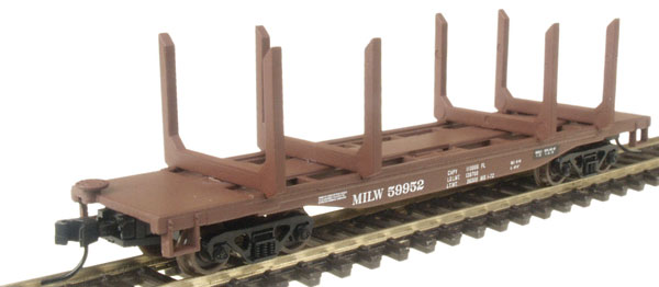 45-foot logging flatcar