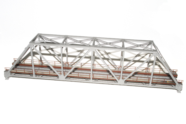 Single-track truss bridge