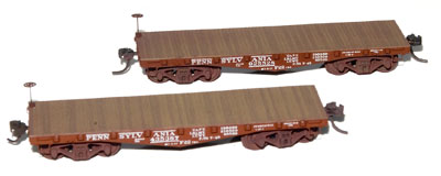 Pennsylvania RR class F22 flatcars