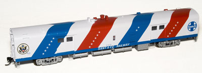 Atchison, Topeka & Santa Fe steam generator car no. 133