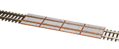 Concrete grade crossings