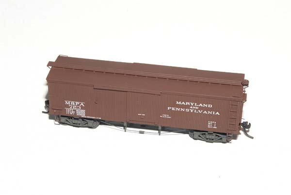 Maryland & Pennsylvania truss-rod boxcar