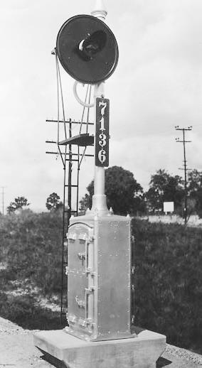 Atlantic Coast Line searchlight signal