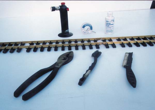 Soldering track