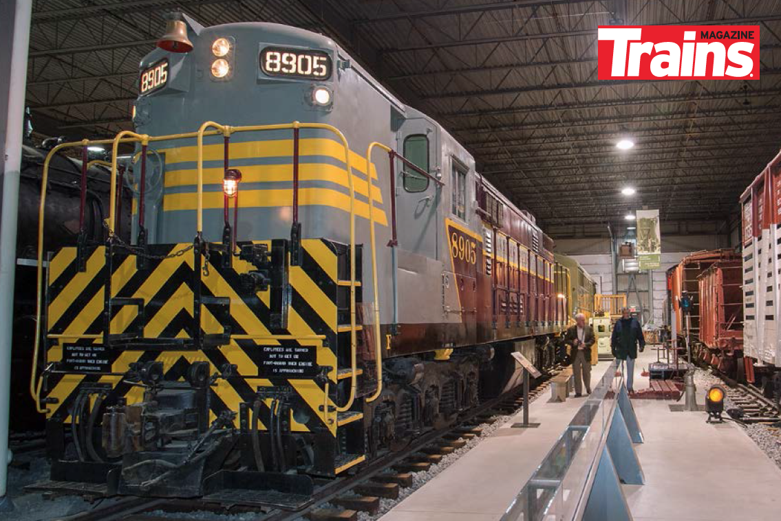 Canadian Pacific Train Master No. 8905 at ExpoRail in Montreal, Quebec.