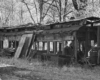 Abandoned train car
