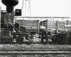A man loading lumber