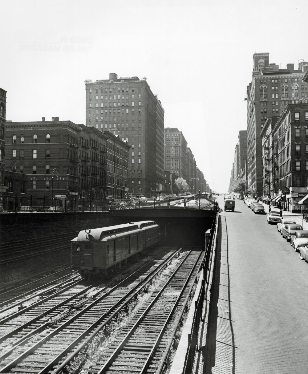 A train entering through a tunnel