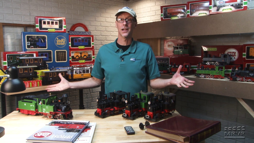 David Popp's LGB large scale trains