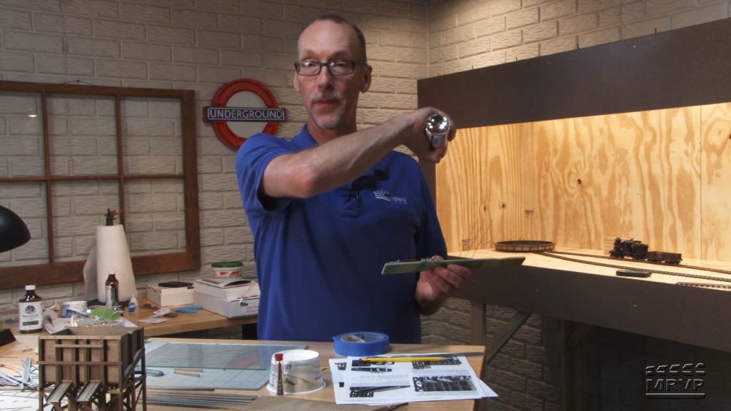 David Popp at his workbench