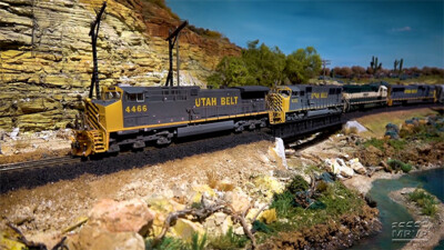 MRVP Exclusive Layout Visit: Drew’s Side Track Adventures on Eric Brooman’s Utah Belt