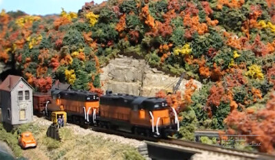 Video: Z scale Cale, Bear Mountain & Harrisonville