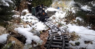 First snow of the season in Russia