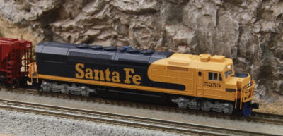 Video: Kato N scale SDP40F with ESU LokSound
