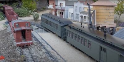 Passenger service on the FC&W Railroad