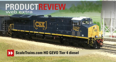 Video: ScaleTrains com HO scale GEVO Tier 4 diesel
