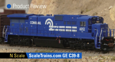 Video: ScaleTrains.com N scale GE C39-8 diesel locomotive
