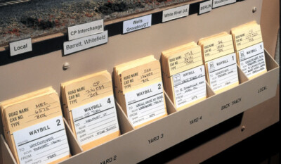 Basics of car cards and waybills for model railroad operation part 2