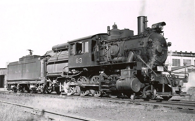 Lehigh & Hudson River steam locomotive.
