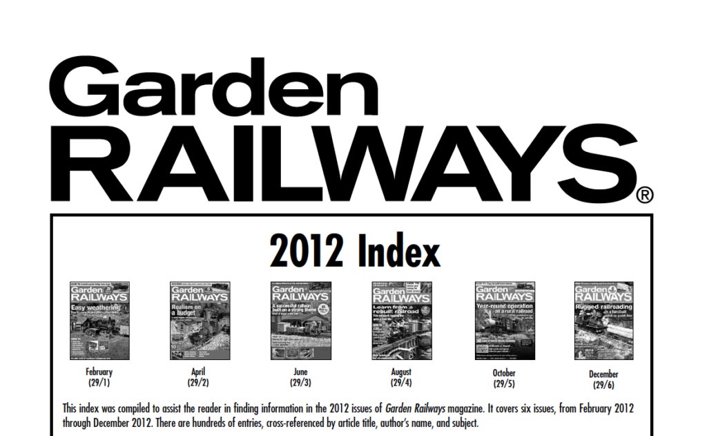 GRW index 2012