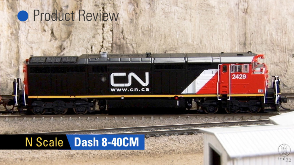 Rapido N scale General Electric Dash 8-40CM 'Draper Taper'