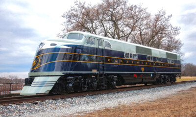 B&O Museum celebrates restoration of first Electro-Motive streamliner