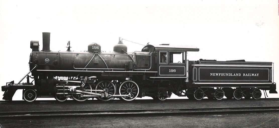 4-6-0 steam locomotive roster shot as seen from fireman's (left) side.