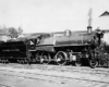 American type 451 with Saratoga Springs–North Creek, N.Y., train 181 at Saratoga Springs, June 1946.