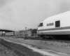 Alco PAs 19 and 17 with Montreal–New York Adirondack at Albany-Rensselaer station, July 22, 1976.