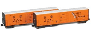 Two refrigerator cars