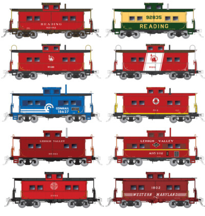 Model railroad locomotive, freight car, structure, decal, and accessory announcements for March 25, 2021