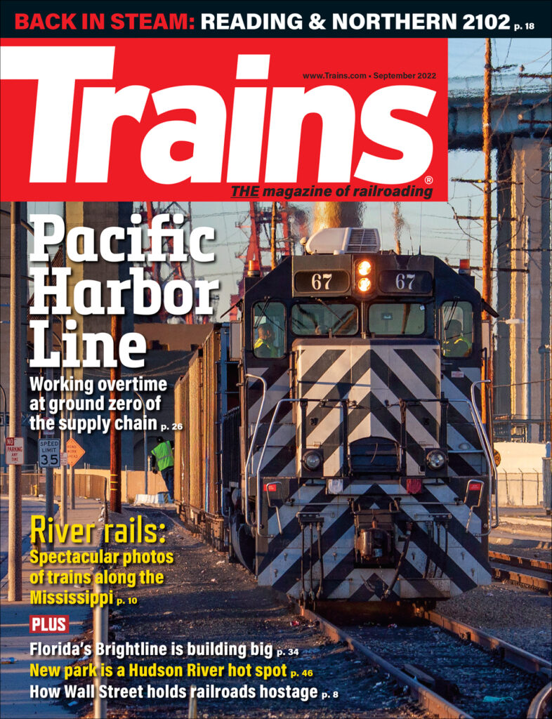 picture of train on cover