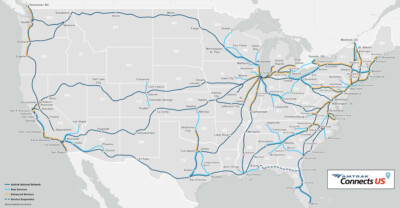 Amtrak unveils ‘Connects US’ map that suggests new corridors
